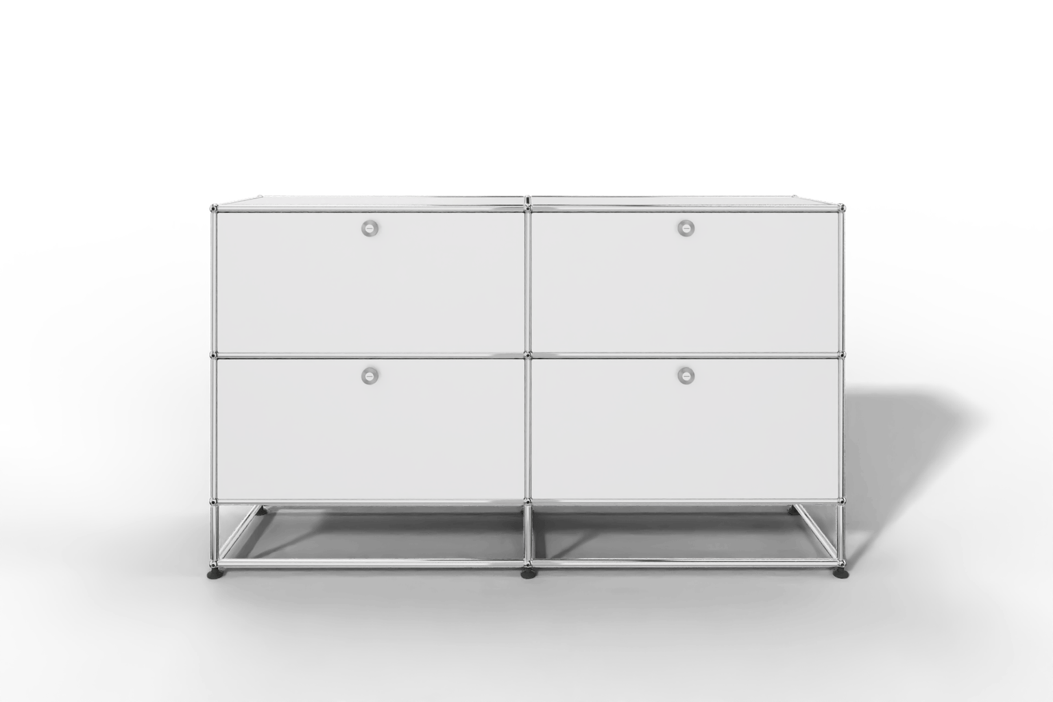 USM Haller Sideboard, mit 4 Klapptüren und Sockel von Paul Schärer & Fritz Haller Produktbild