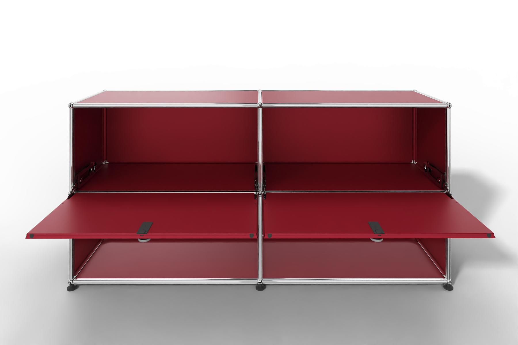 USM Haller Sideboard 4 Elemente mit 2 Klapptüren oben Produktbild