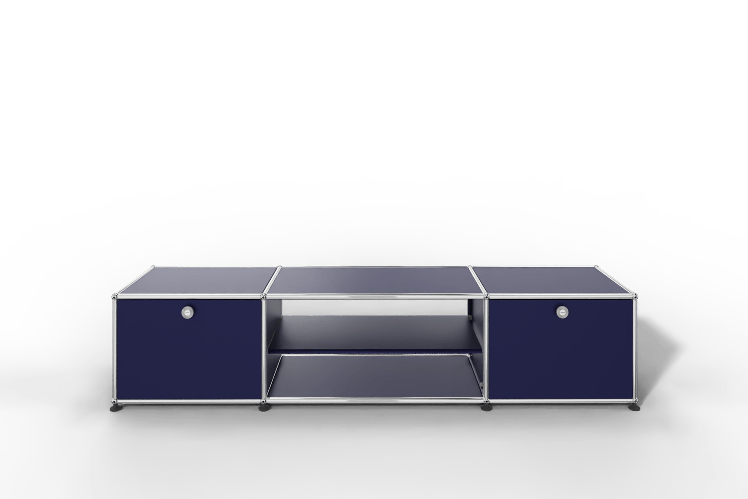 USM Haller TV-Lowboard mit Mittelteil und Zwischentablar Produktbild