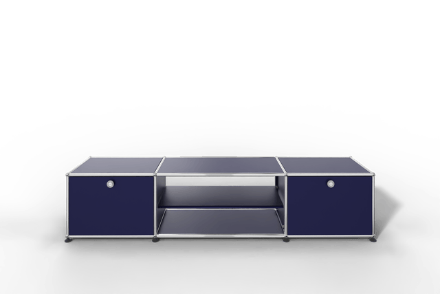USM Haller TV-Lowboard mit Mittelteil und Zwischentablar