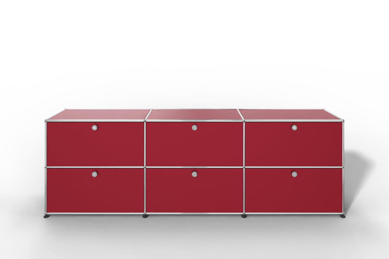 USM Haller Sideboard, mit 6 Klapptüren, von Paul Schärer & Fritz Haller Produktbild