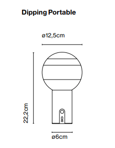 Marset Dipping Light Tischleuchte Produktbild