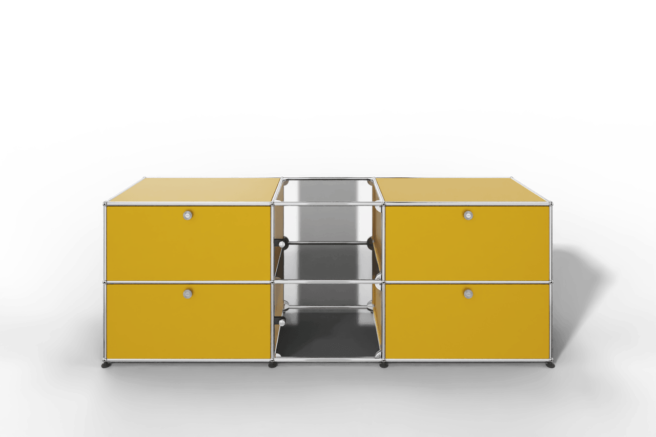 USM Haller Sideboard mit Vitrinen-Element Produktbild