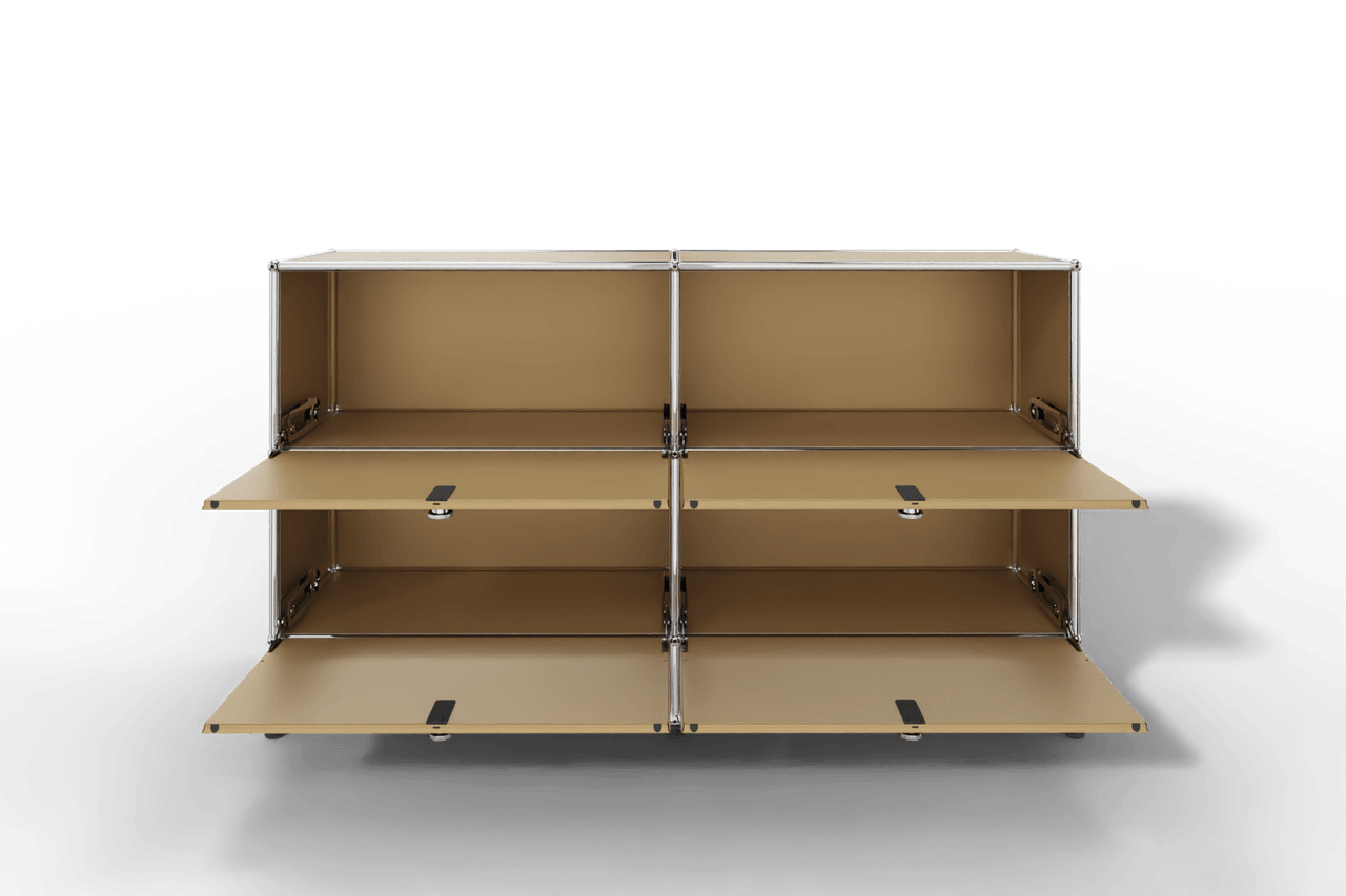 USM Haller Sideboard, mit 4 Klapptüren und Sockel von Paul Schärer & Fritz Haller Produktbild
