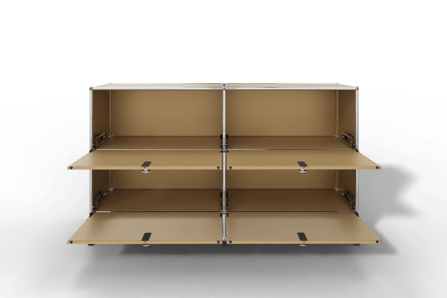 USM Haller Sideboard, mit 4 Klapptüren und Sockel von Paul Schärer & Fritz Haller Produktbild