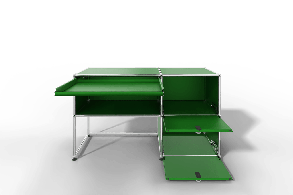 USM Haller Arbeitsplatz mit zwei Klapptüren Produktbild