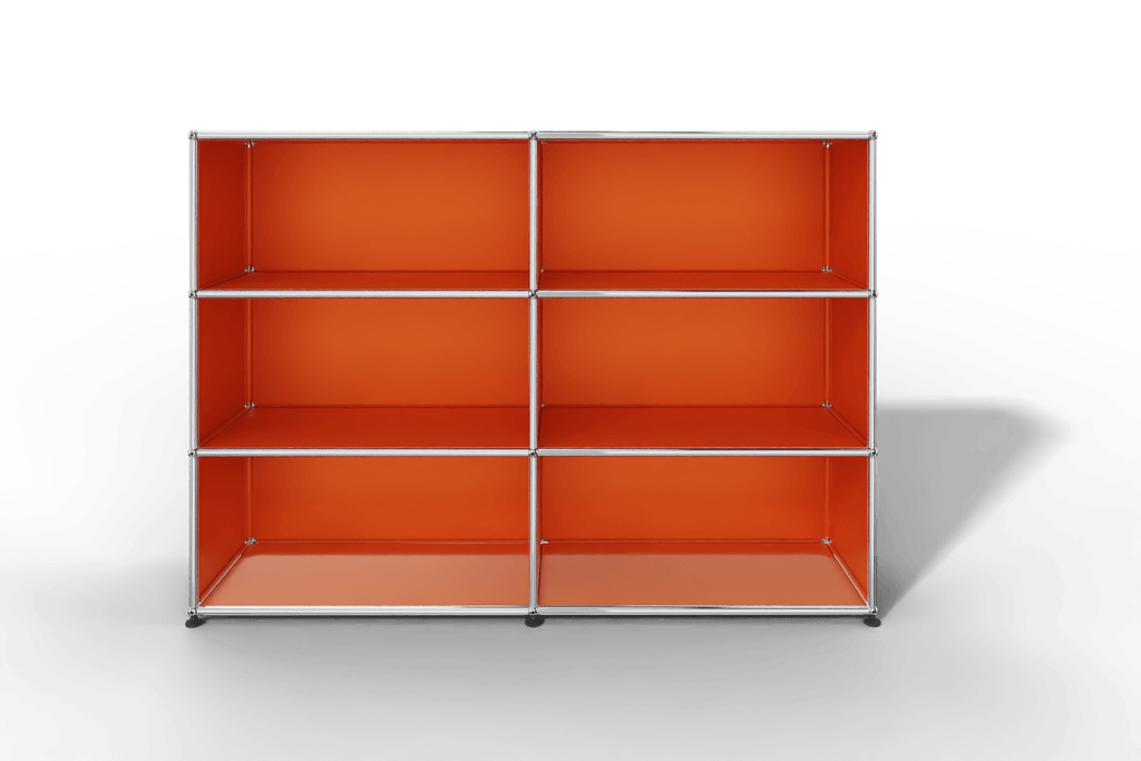 USM Haller Highboard mit 6 offenen Fächern in 14 Farben Produktbild