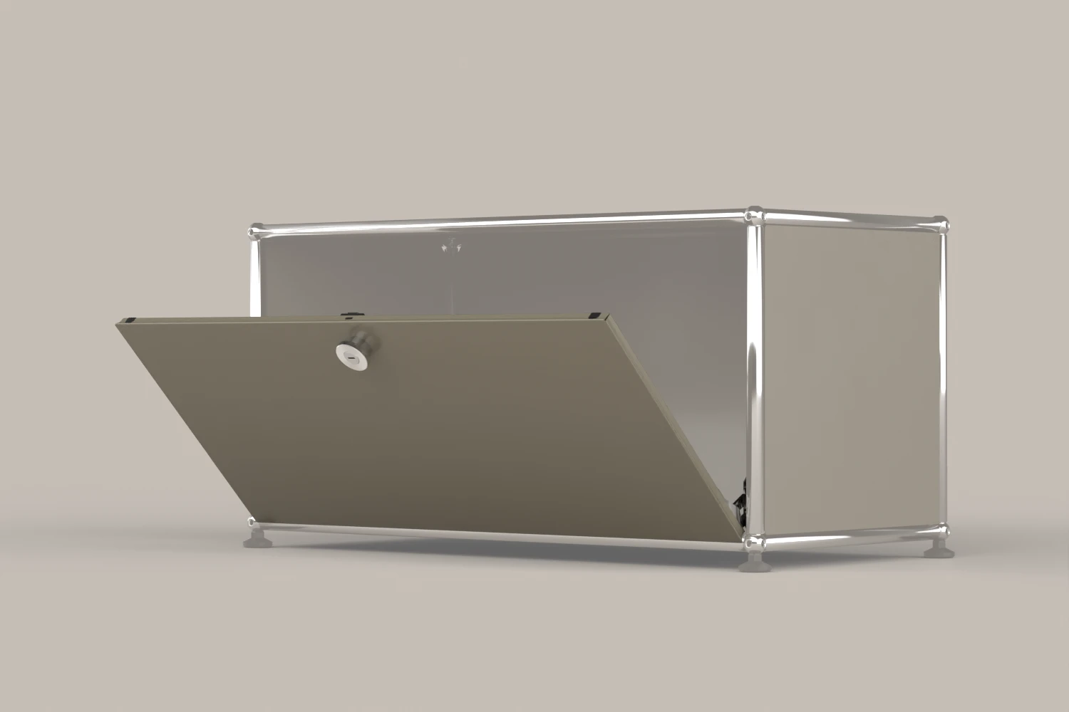 USM Haller Klapptüre, 750x350, komplettes Set Produktbild
