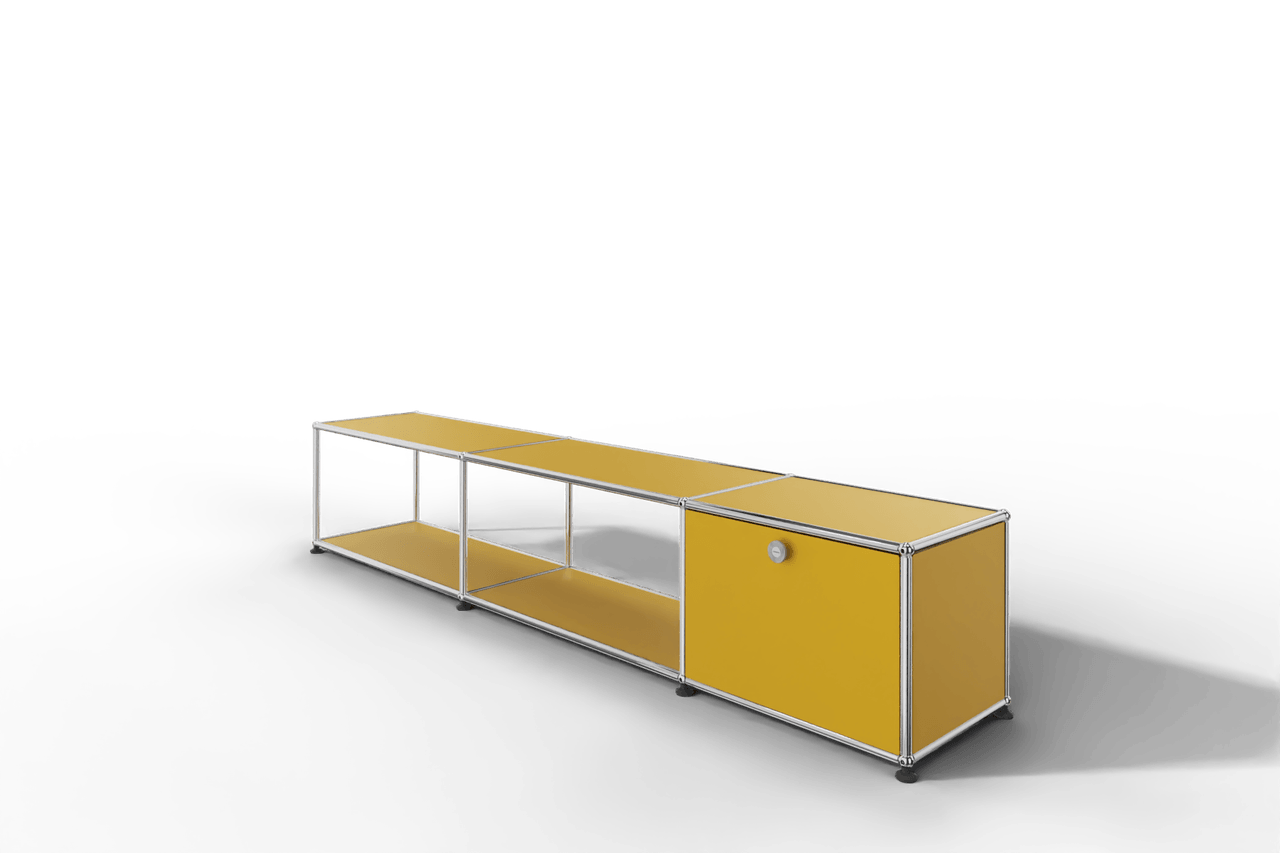 USM Haller Lowboard, mit 1 Klapptüre, von Paul Schärer & Fritz Haller Produktbild