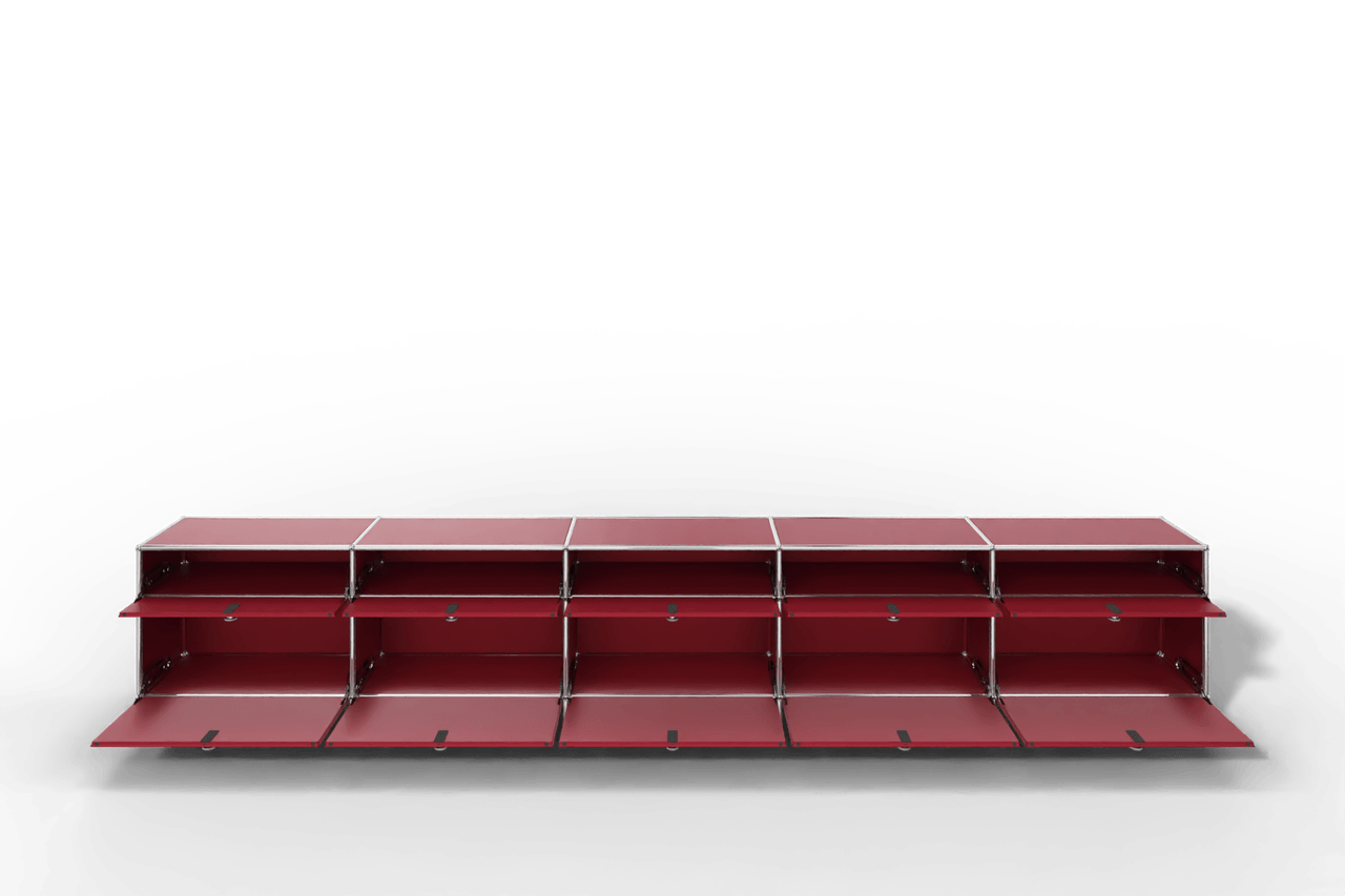 USM Haller Sideboard, 10 Klapptüren, Beige Produktbild