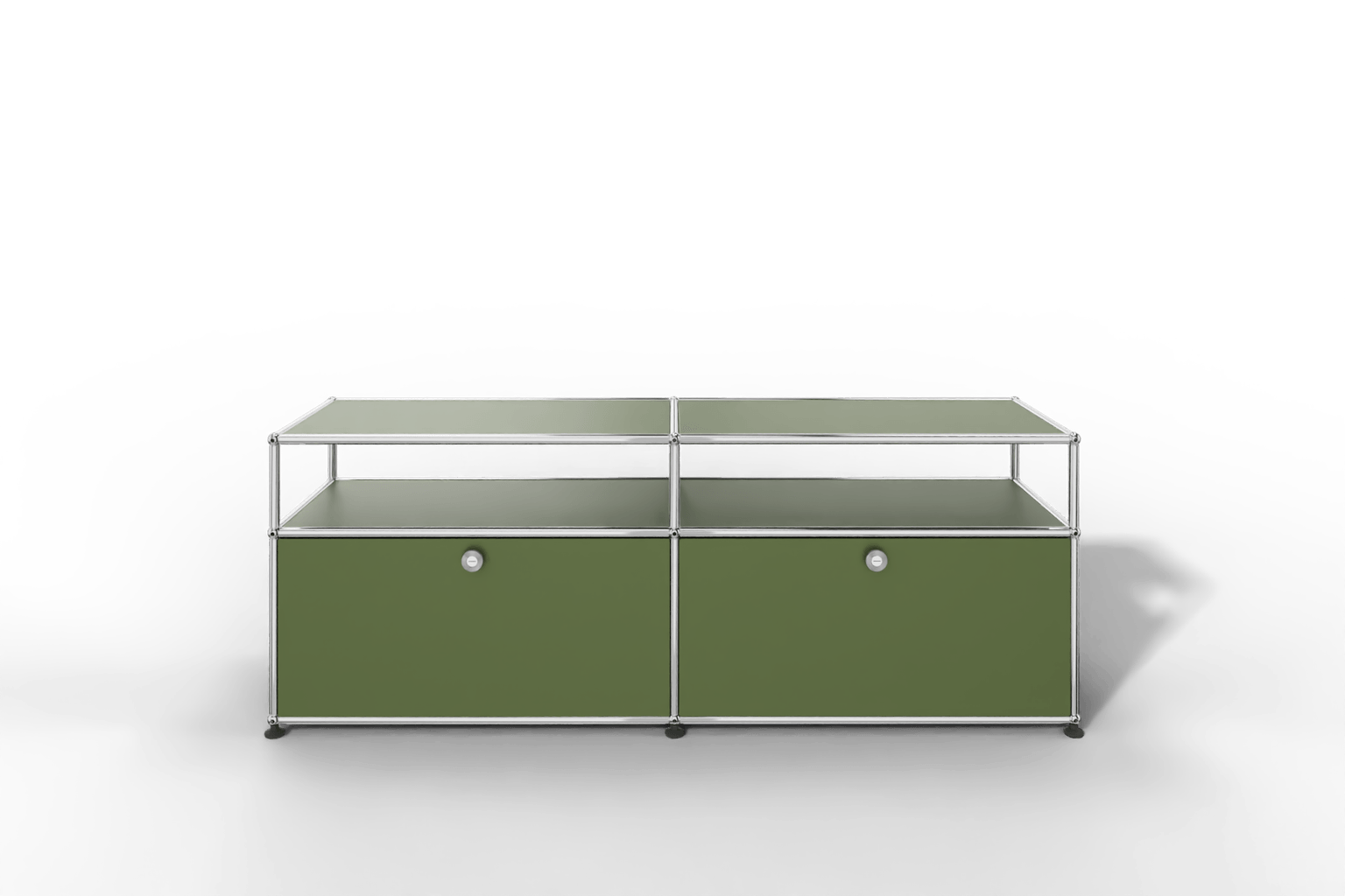 USM Haller Lowboard, mit 2 Klapptüren, von Paul Schärer & Fritz Haller Produktbild