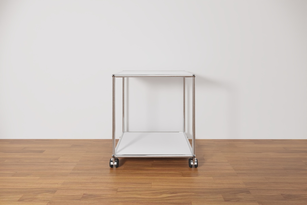 Original USM Haller Beistelltisch, 50 cm hoch, Ausstellungsstück Produktbild