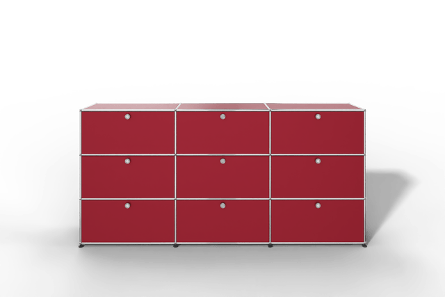 USM Haller Highboard mit 9 Klapptüren