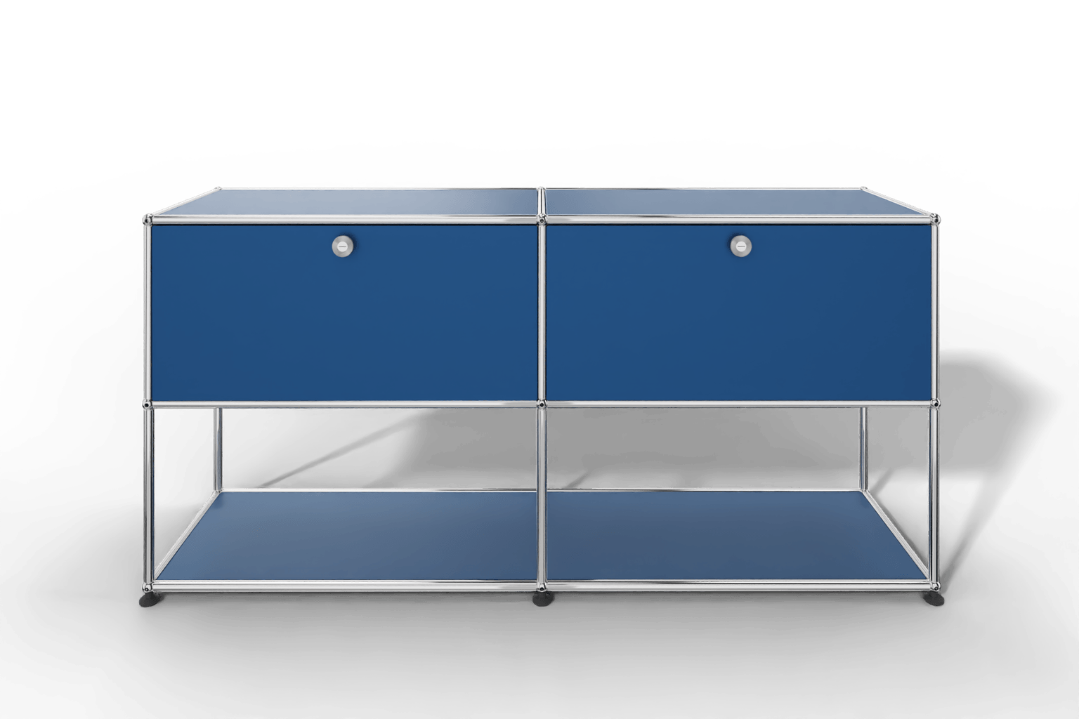 USM Haller Sideboard, 2 Klapptüren, untere Ebene offen Produktbild