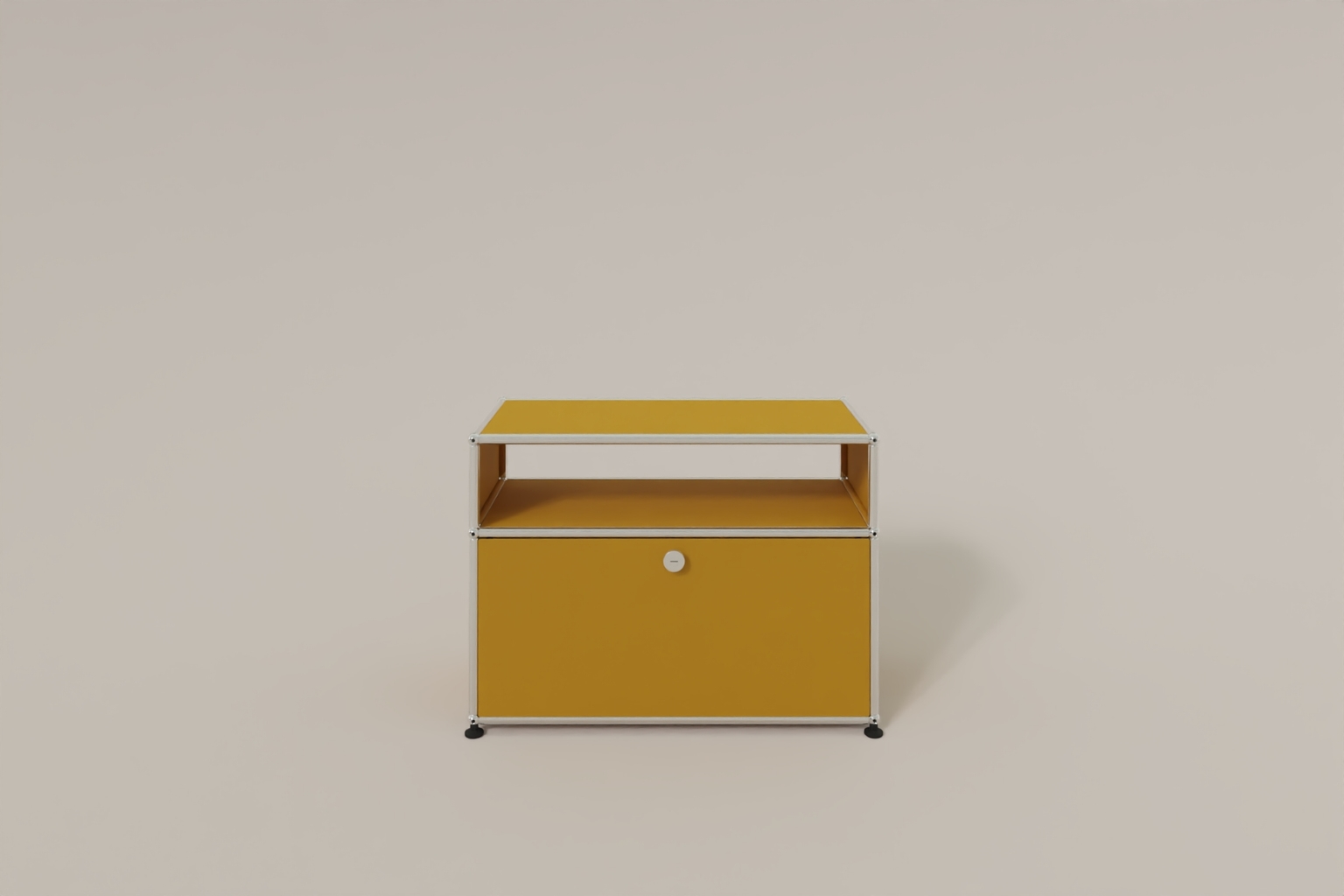USM Haller TV-Lowboard klein mit einem offenen Fach Produktbild