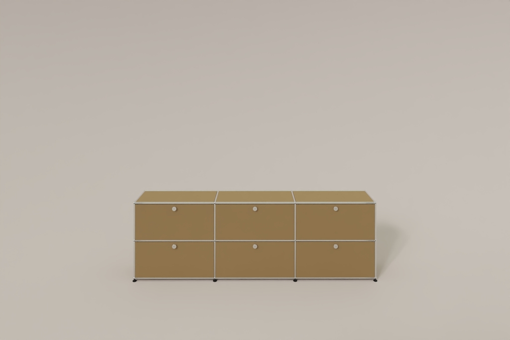 USM Haller Sideboard, mit 6 Klapptüren, von Paul Schärer & Fritz Haller Produktbild