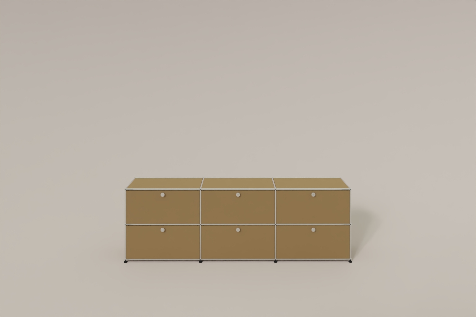USM Haller Sideboard, mit 6 Klapptüren, von Paul Schärer & Fritz Haller Produktbild