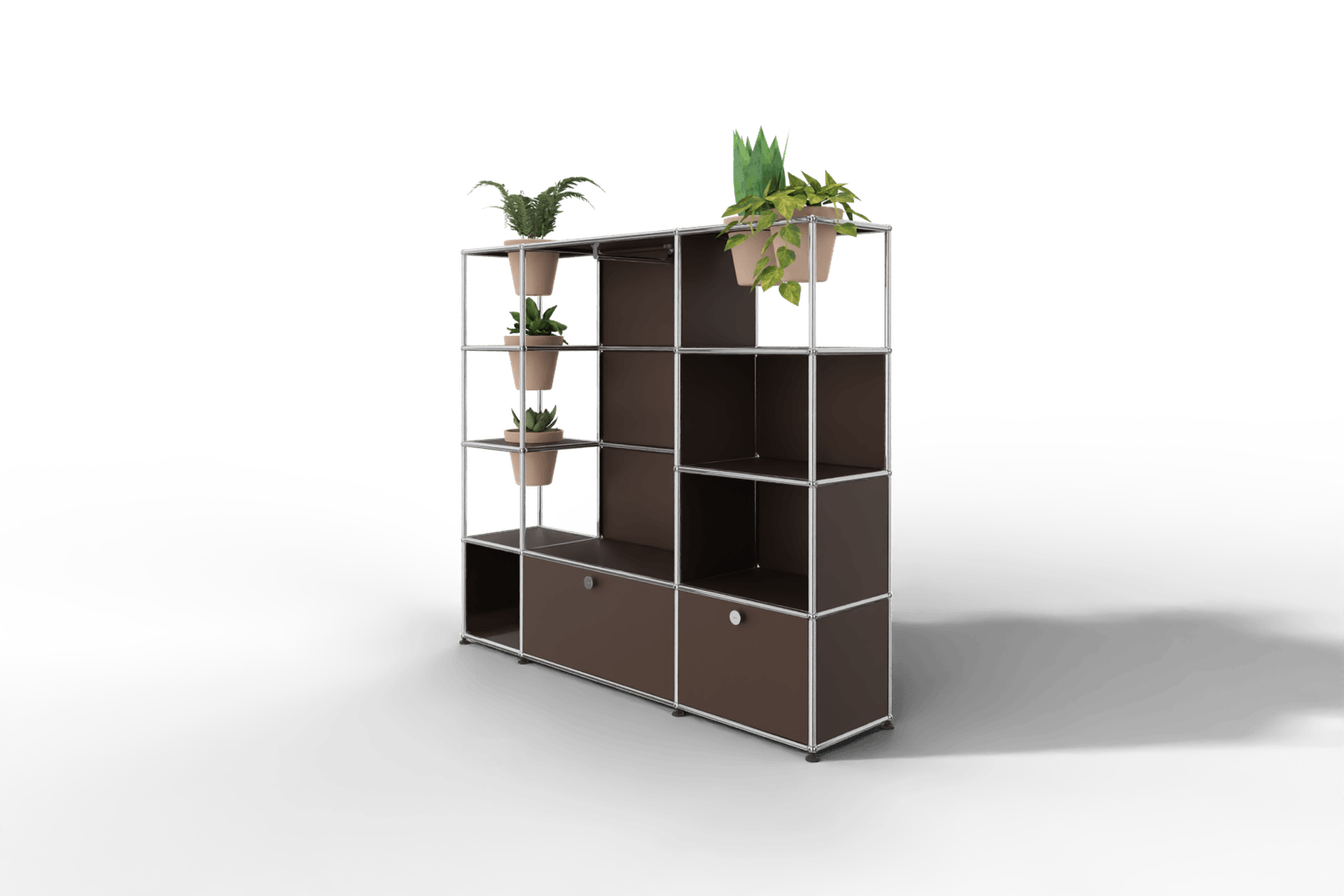 USM Haller Garderobe mit Pflanzeneinsatz Produktbild