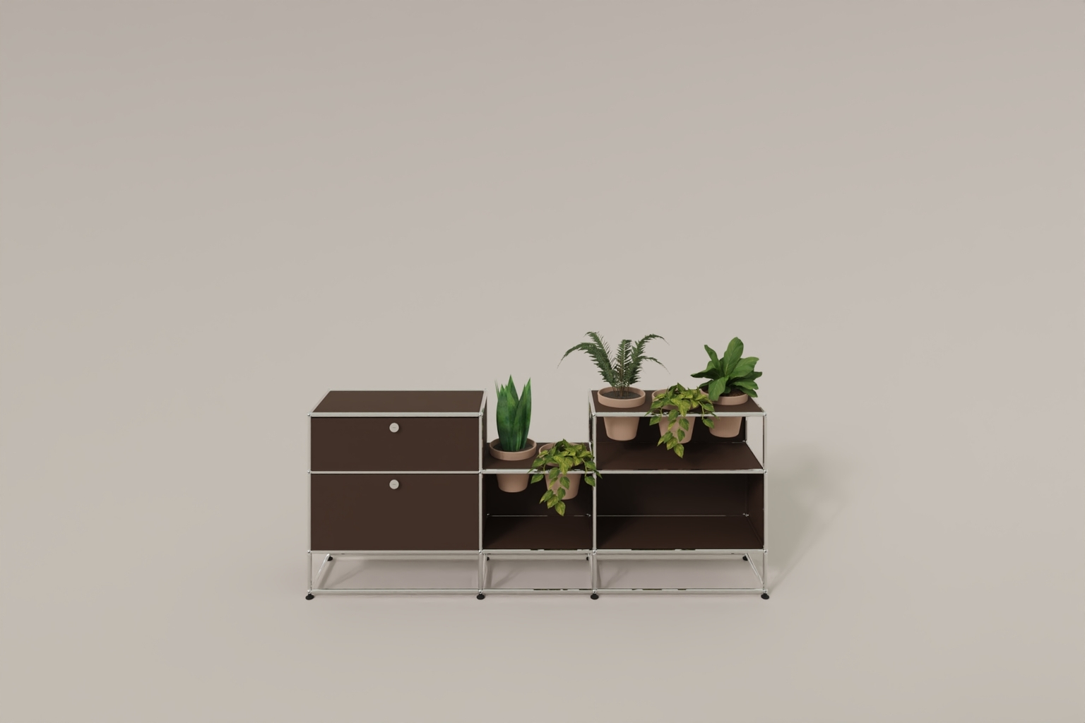 USM Haller Sideboard mit Pflanzeneinlage Produktbild