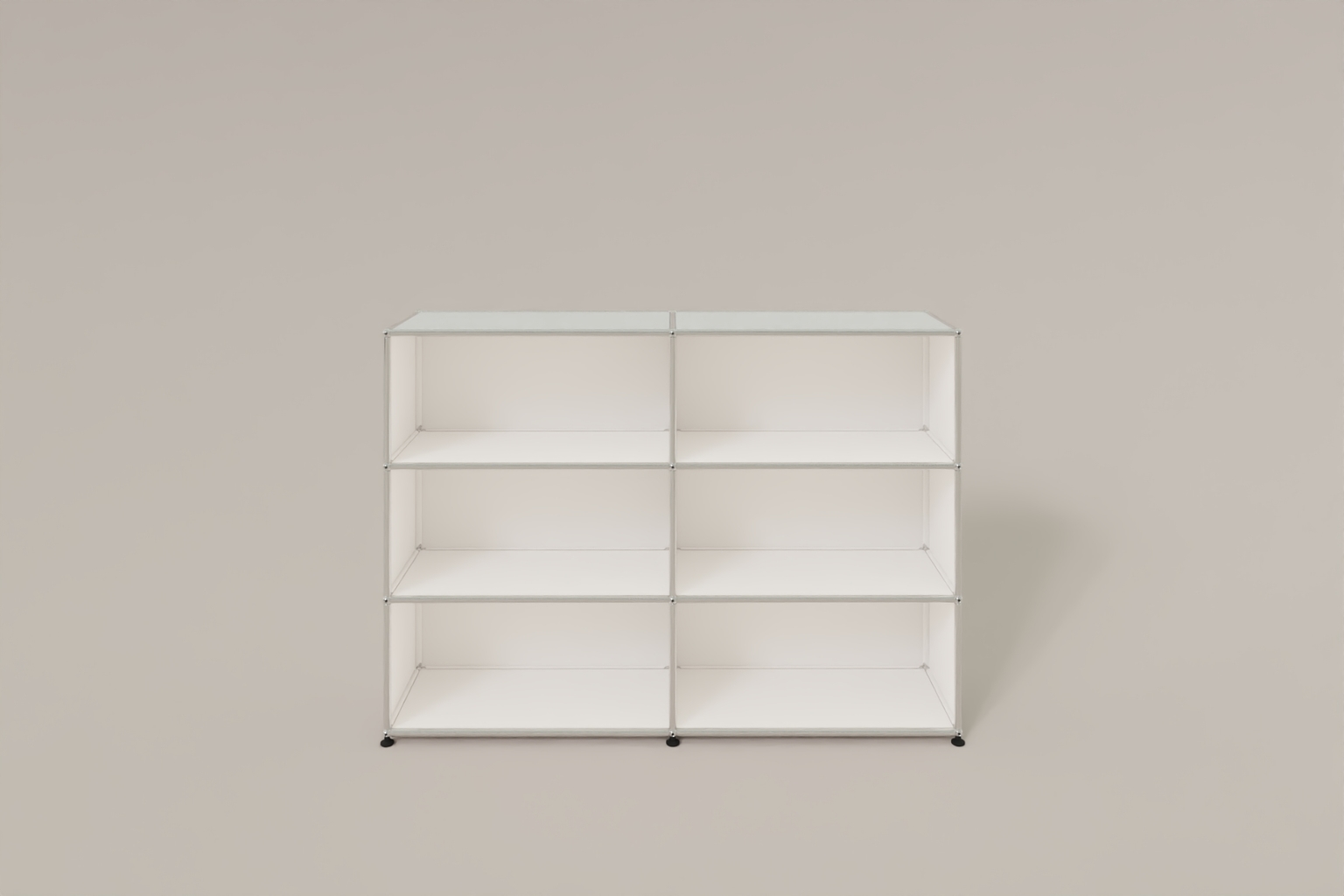 USM Haller Highboard mit 6 offenen Fächern in 14 Farben Produktbild