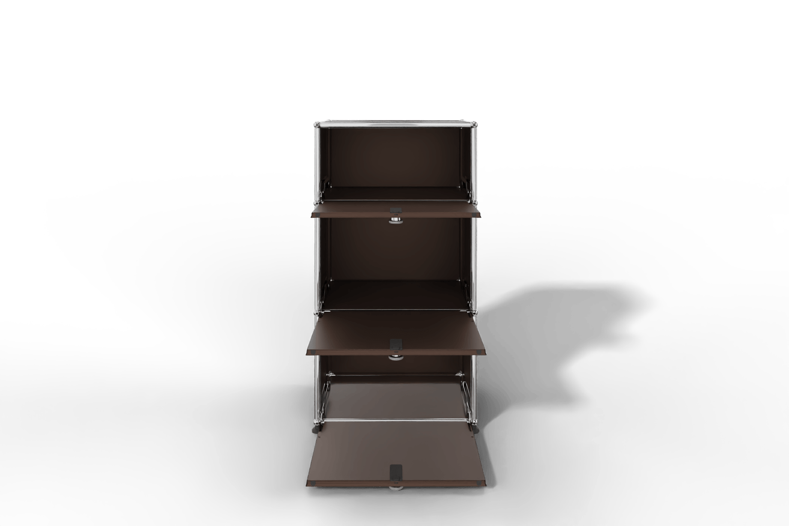 USM Haller schmales Highboard mit 3 Klapptüren. Produktbild