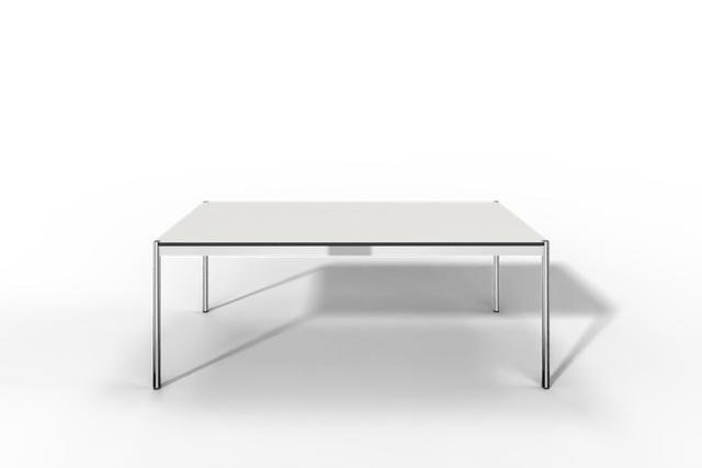 USM Haller Tisch, Tiefe 1000 mm, in Fenix, aus 3 Farben wählbar, Tischlänge wählbar