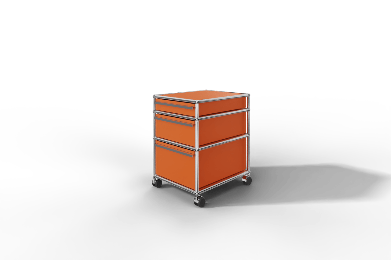 USM Haller Rollcontainer mit 3 Schüben, in 14 Farben konfigurierbar Produktbild