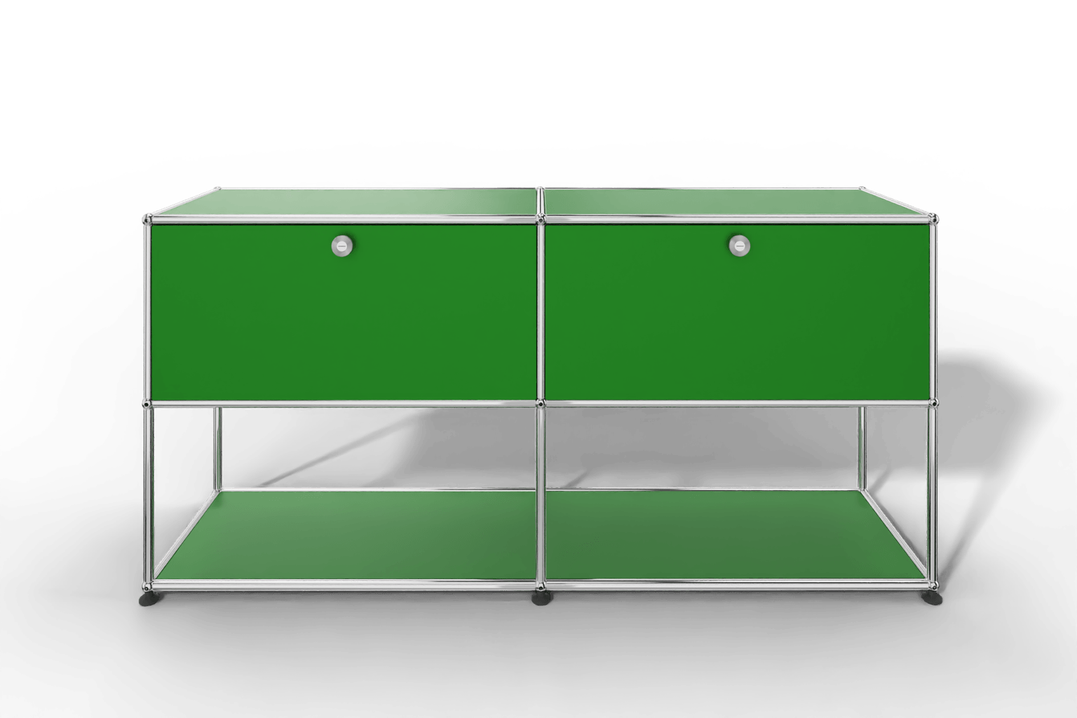 USM Haller Sideboard, 2 Klapptüren, untere Ebene offen Produktbild