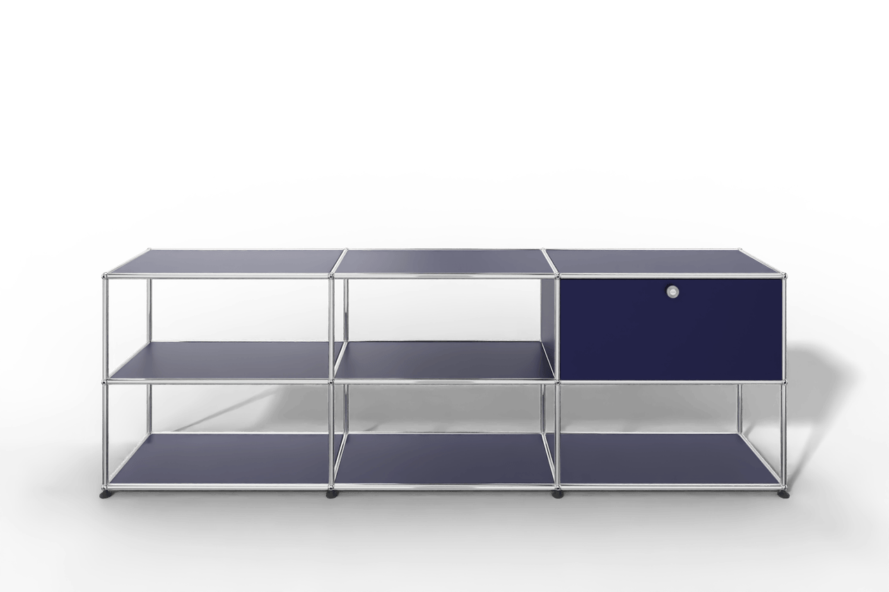 USM Haller Sideboard offen mit einer Klapptüre Produktbild