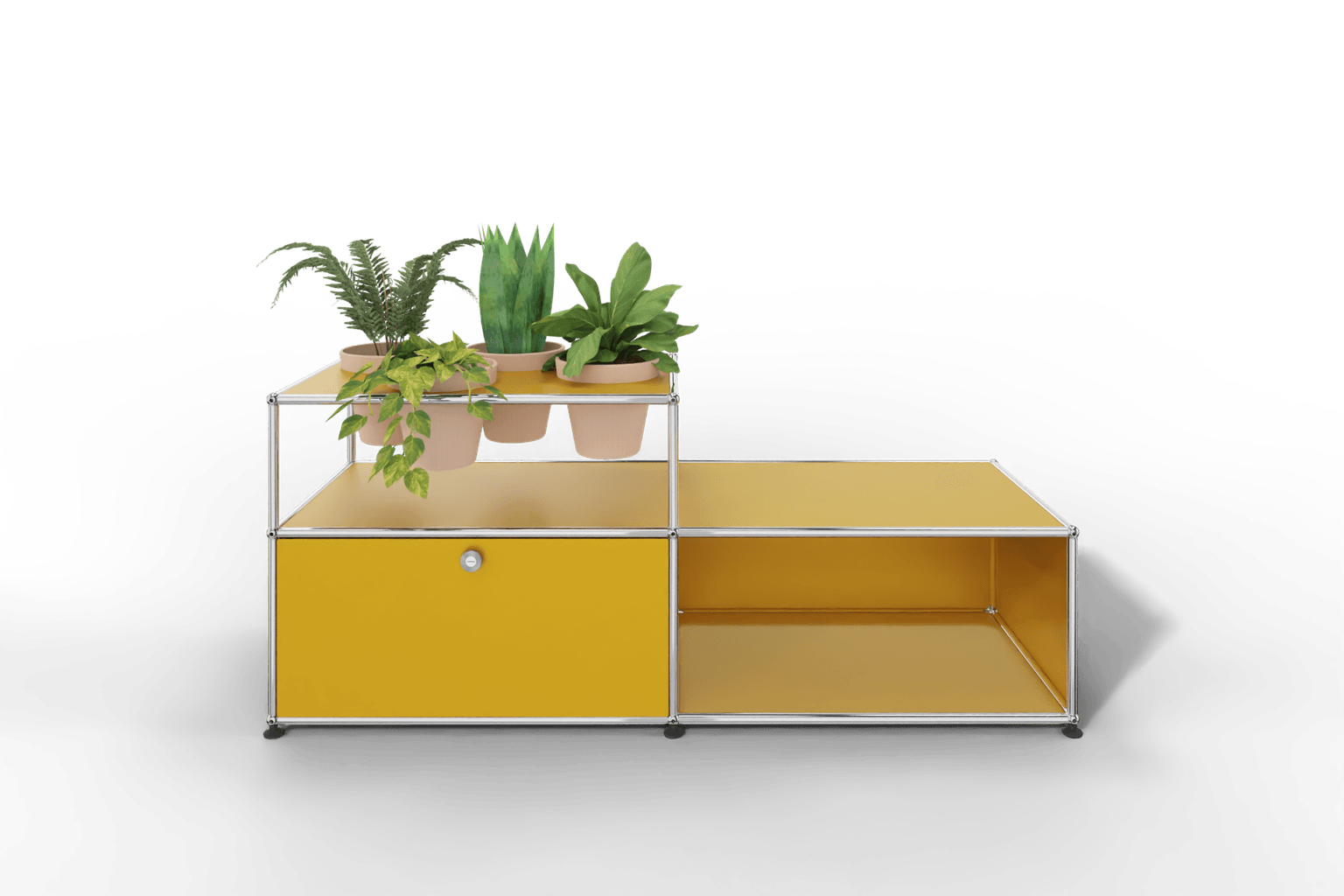 USM Haller Lowboard mit Pflanzeneinlage Produktbild