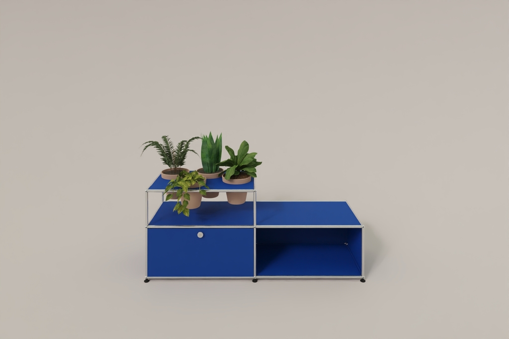 USM Haller Lowboard mit Pflanzeneinlage Produktbild