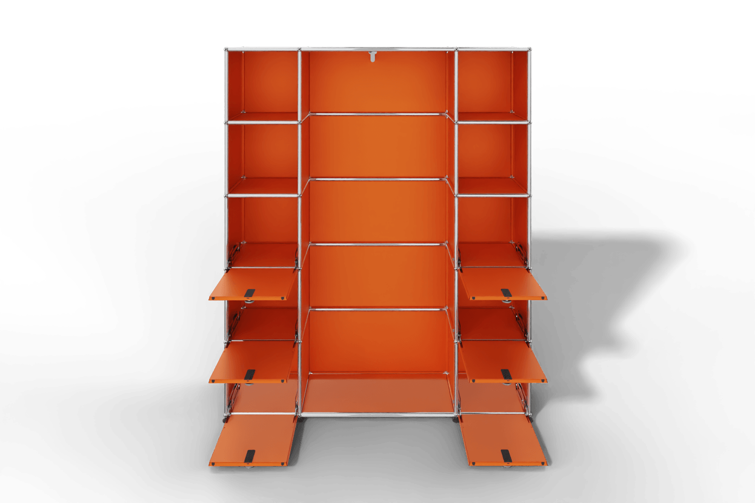 USM Haller Garderobe, 1450 mm breit, mit Klapptüren Produktbild