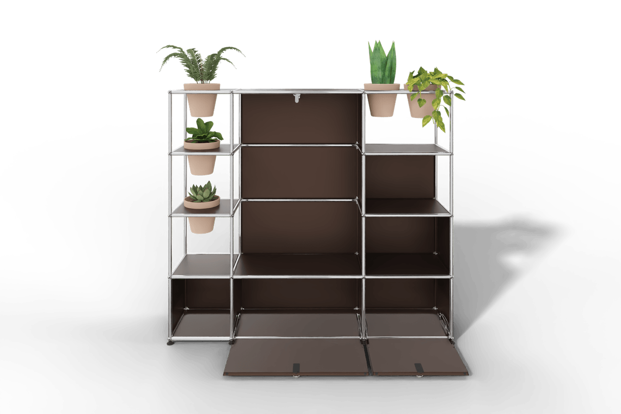 USM Haller Garderobe mit Pflanzeneinsatz Produktbild