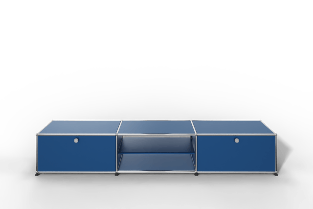 USM Haller TV-Lowboard mit offenem Mittelteil