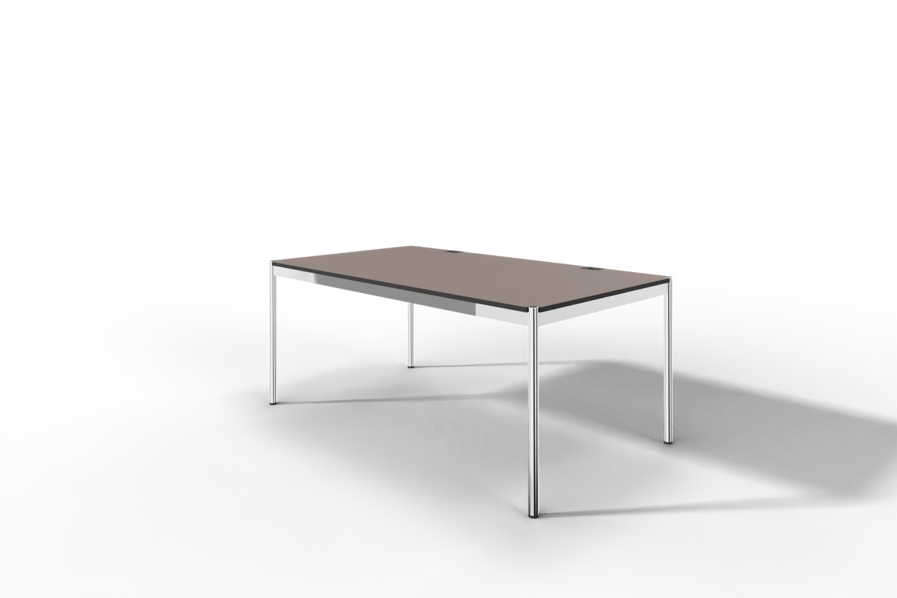 USM Haller Tisch Plus,Tiefe 1000 mm, Oberfläche Linoleum Produktbild