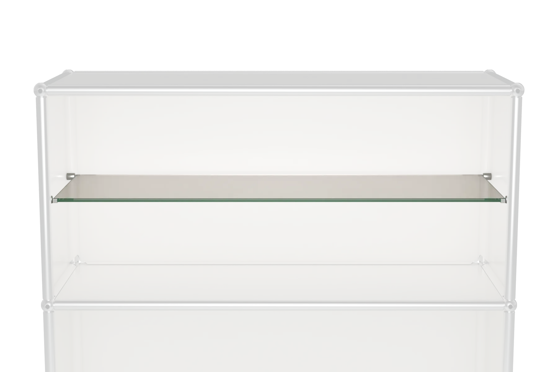 USM Haller Zwischentablar Größe wählbar, wahlweise Metall oder Glas Produktbild