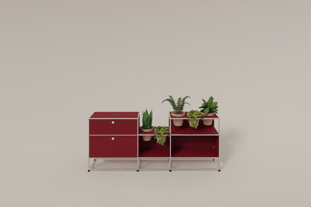 USM Haller Sideboard mit Pflanzeneinlage Produktbild