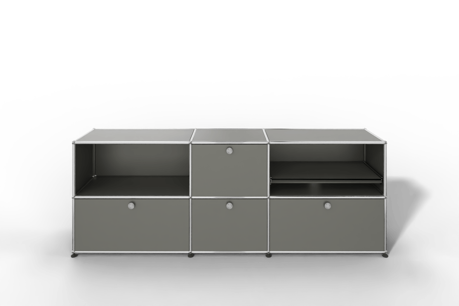 USM Haller Sideboard, 4 Klapptüren, 1 Ausziehtablar Produktbild