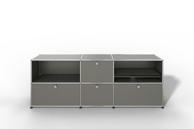 USM Haller Sideboard, 4 Klapptüren, 1 Ausziehtablar