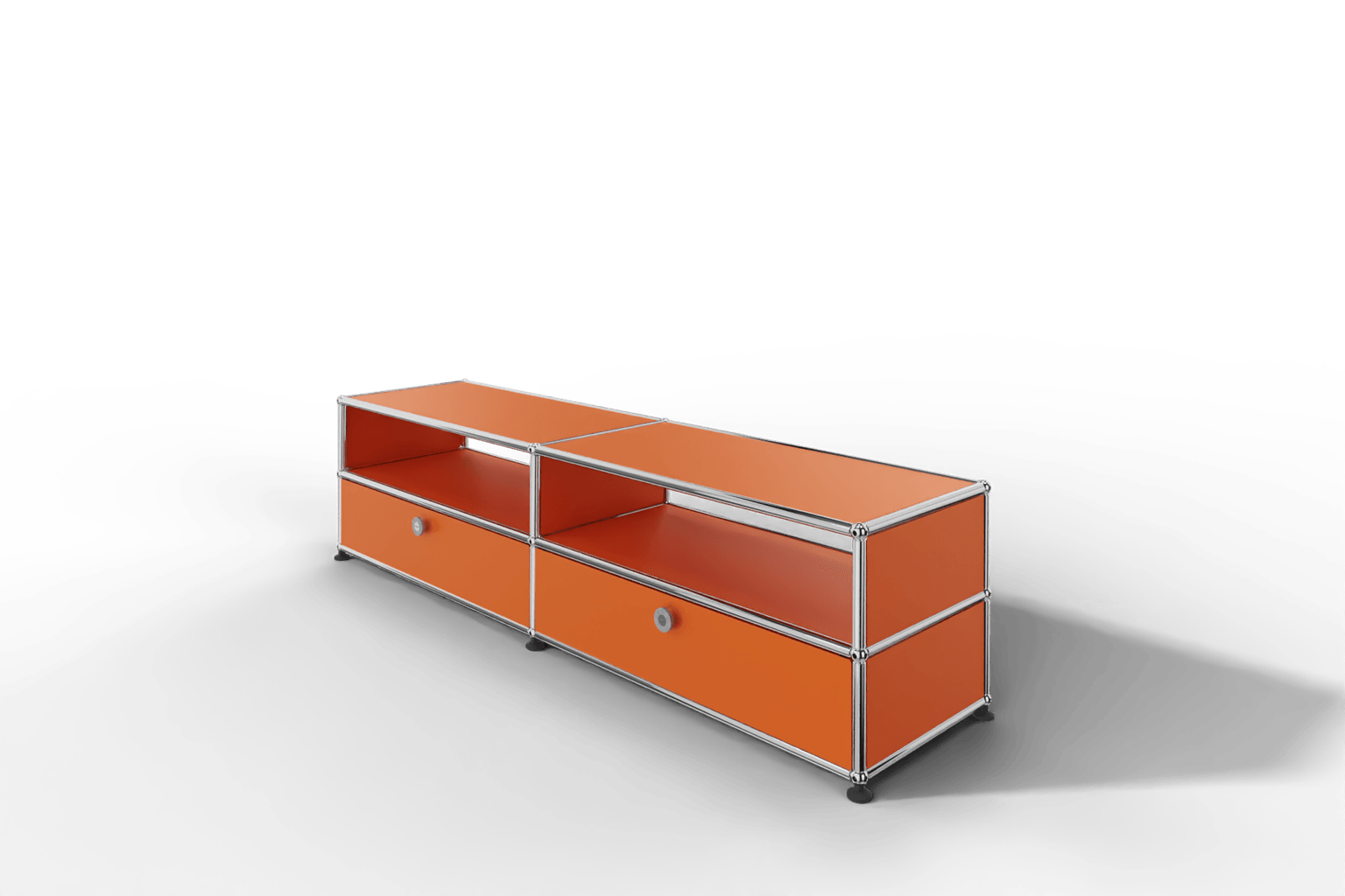 USM Haller TV-Lowboard, von Paul Schärer & Fritz Haller Produktbild