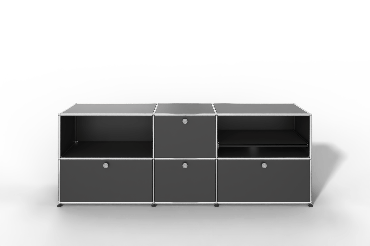 USM Haller Sideboard, 4 Klapptüren, 1 Ausziehtablar Produktbild