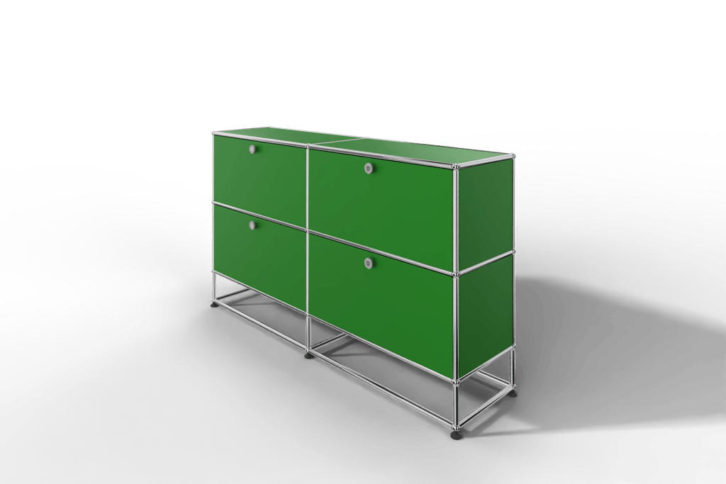 USM Haller Sideboard, mit 4 Klapptüren und Sockel von Paul Schärer & Fritz Haller Produktbild