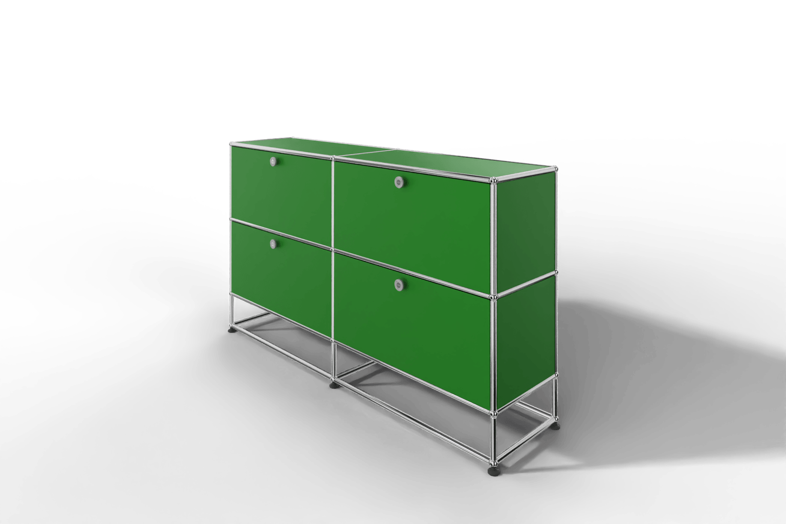 USM Haller Sideboard, mit 4 Klapptüren und Sockel von Paul Schärer & Fritz Haller Produktbild