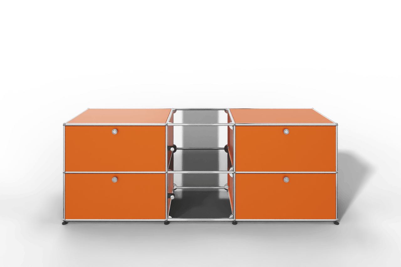 USM Haller Sideboard mit Vitrinen-Element Produktbild