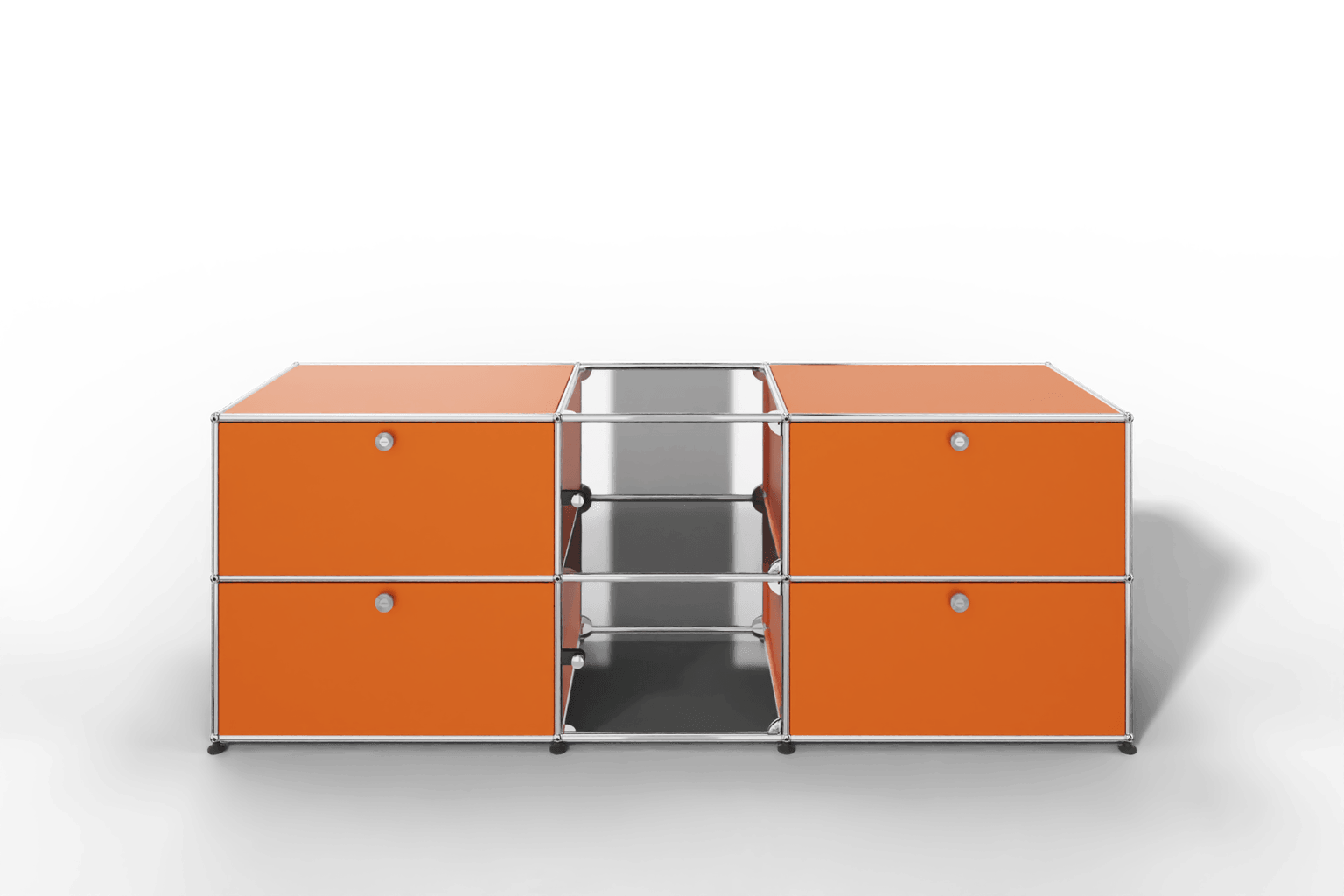 USM Haller Sideboard mit Vitrinen-Element Produktbild