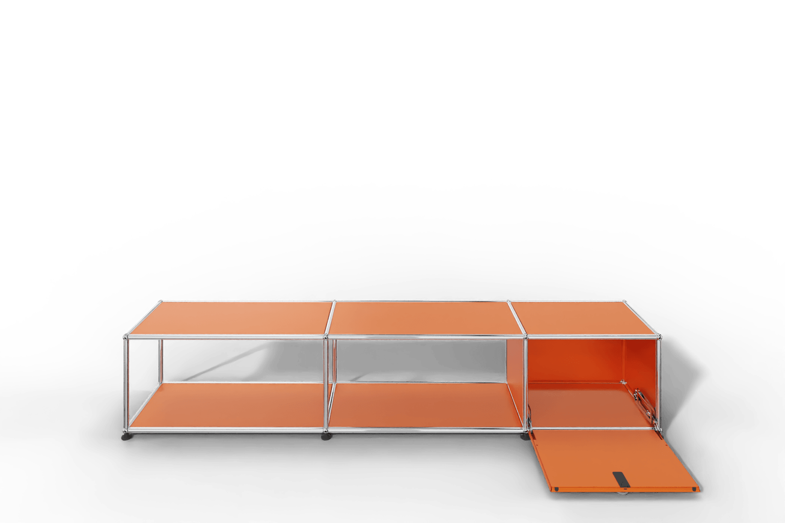 USM Haller Lowboard, mit 1 Klapptüre, von Paul Schärer & Fritz Haller Produktbild