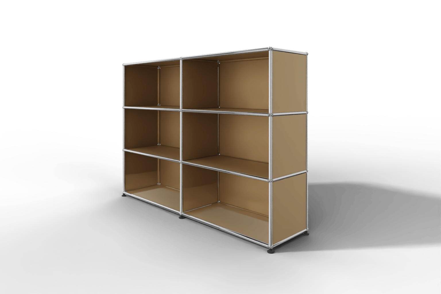 USM Haller Highboard mit 6 offenen Fächern in 14 Farben Produktbild