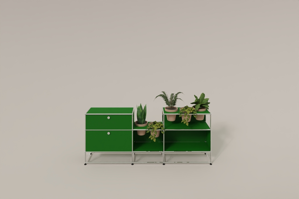 USM Haller Sideboard mit Pflanzeneinlage Produktbild