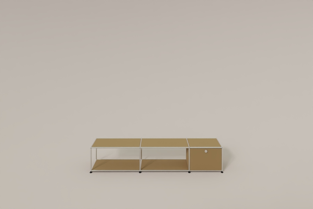 USM Haller Lowboard, mit 1 Klapptüre, von Paul Schärer & Fritz Haller Produktbild