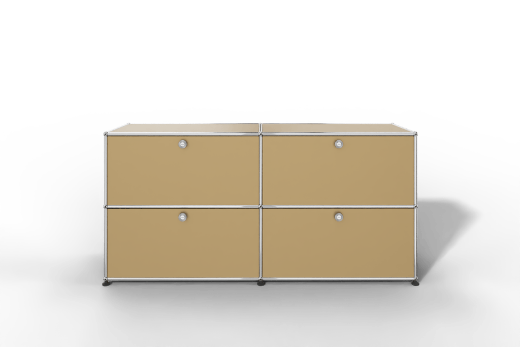 Farbe wählbar - USM Haller Sideboard, mit 4 Klapptüren